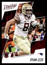 2018 Panini Prestige Ryan Izzo #290 New England Patriots Football Card