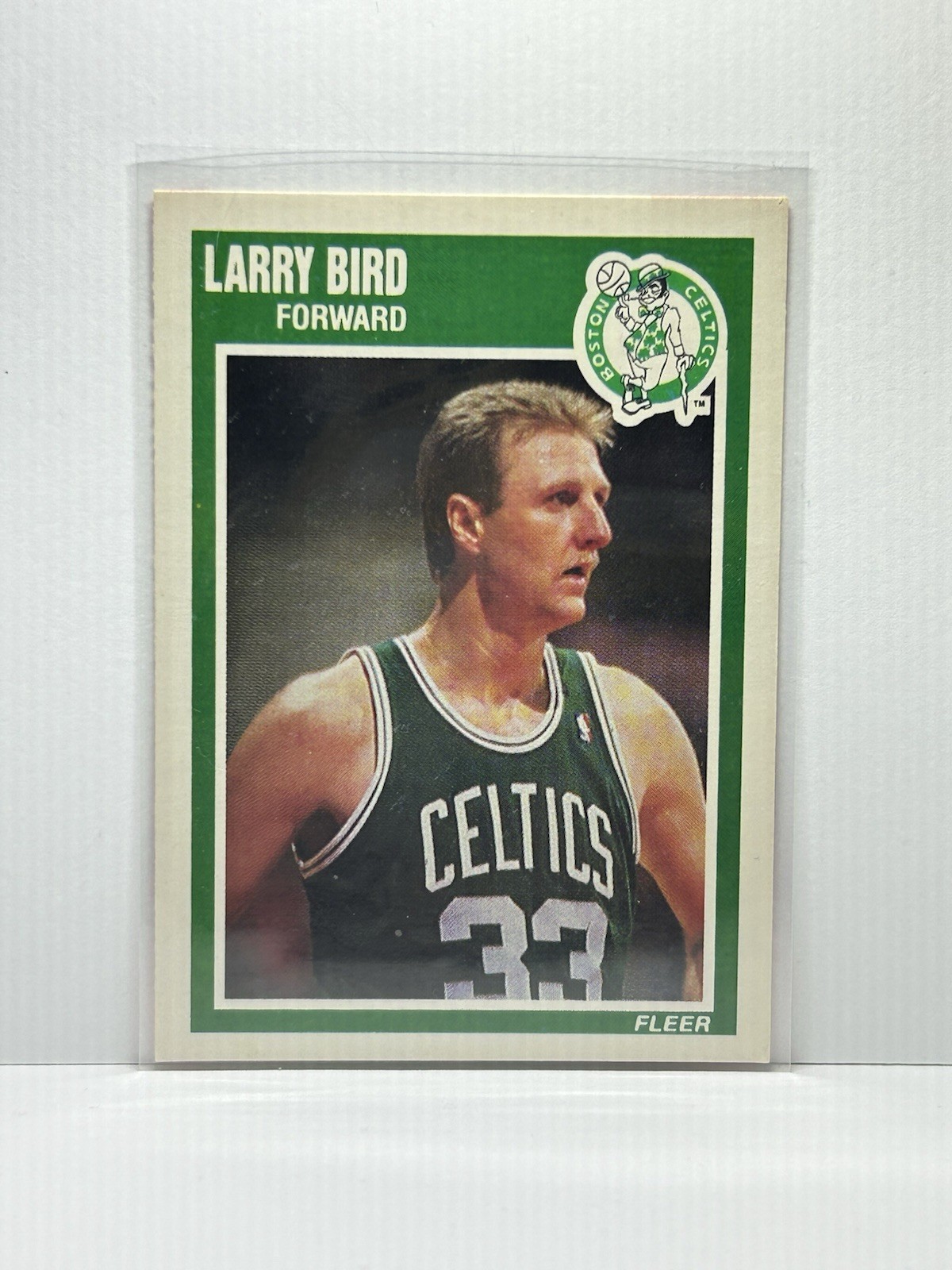 1989-90 Fleer - #8 Larry Bird NM+