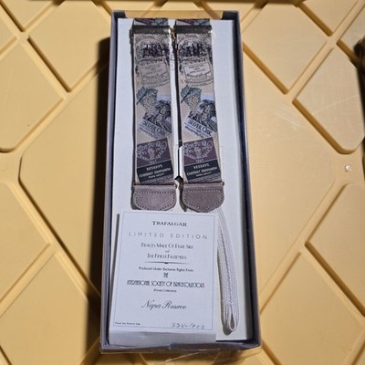 Trafalgar Limited Edition Silk Braces Suspenders  Napa Reserve  #324/1000