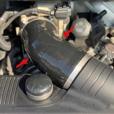 Black For Porsche 911 Carrera 996 997 C2 C4 3.6l Silicone Inlet Intake Hose