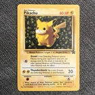 Pikachu - #1 WOTC Black Star Promo - LP Vintage Pokémon TCG - 1999