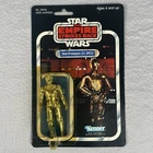 Vtg Star Wars ESB C-3PO See-Threepio Action Figure 41E Card Back 1980 MOC Kenner