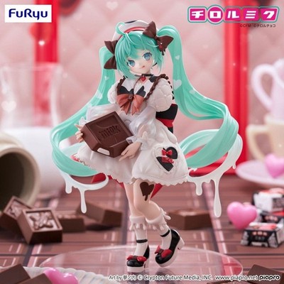 Hatsune Miku Tirol Choco Trio-Try-iT PVC Statue Hatsune Miku Milk Ver. 18 cm -