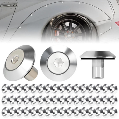#ad 48 Piece M6 Aluminum Washer Hardware Kit for Widebody Fender Flare Install $65.00