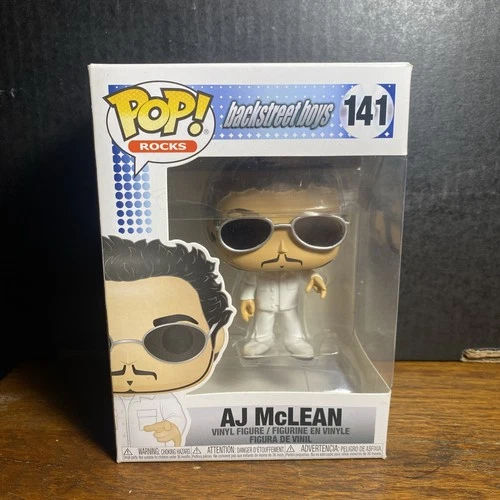 Funko Pop! Rocks - Backstreet Boys #141 AJ McLean Vaulted with Protector