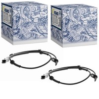 2X Vemo ABS-SENSOREN Vorne Passend FüR CitroËN Jumpy Spacetourer Opel Vivaro ZAF