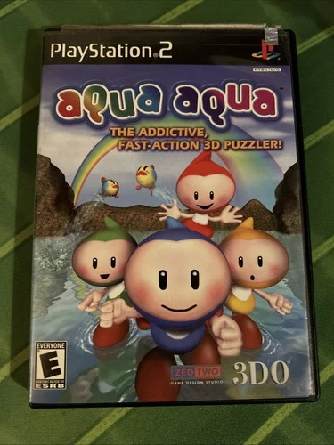 Aqua Aqua (Sony PlayStation 2, 2000) PS2 CIB Complete Tested Game w/ Manual