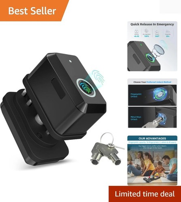 #ad Fingerprint Trigger Lock for Pistols amp; Shotguns Quick Release Safety Solution $52.68