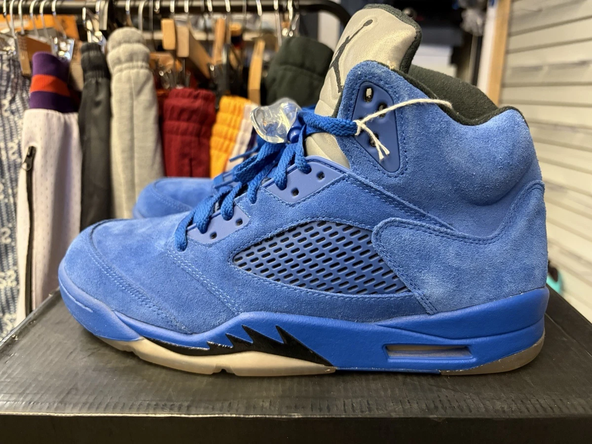 Las mejores ofertas en Jordan 5 Retro Blue Suede | eBay