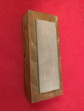 EZE LAP  1" X 3" Diamond Stone Knife Sharpener USA MADE Wood Base