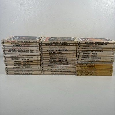 Selection of Early Rare Perry Rhodan Books - English Editions - Sci-Fi Large lot
