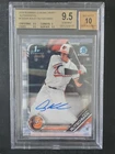 2019 BOWMAN CHROME DRAFT ADLEY RUTSCHMAN 1ST BOWMAN ROOKIE AUTO GEM MINT BGS 9.5