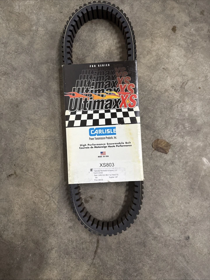 Correa de transmisión Carlisle Ultimax XS XS803 Foto 2 de 2
