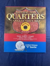 National Park Quarters Collectors Map w/ Bonus Quarter 908