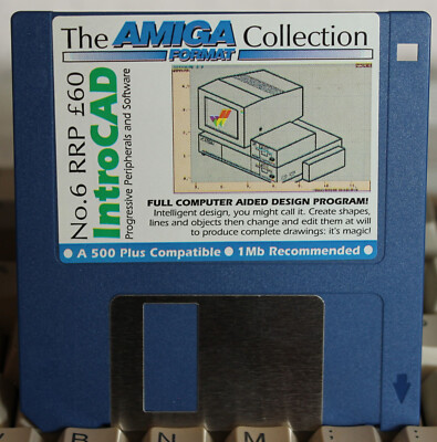 Amiga Format Cover Disk 38a IntroCAD (Sep 1992)
