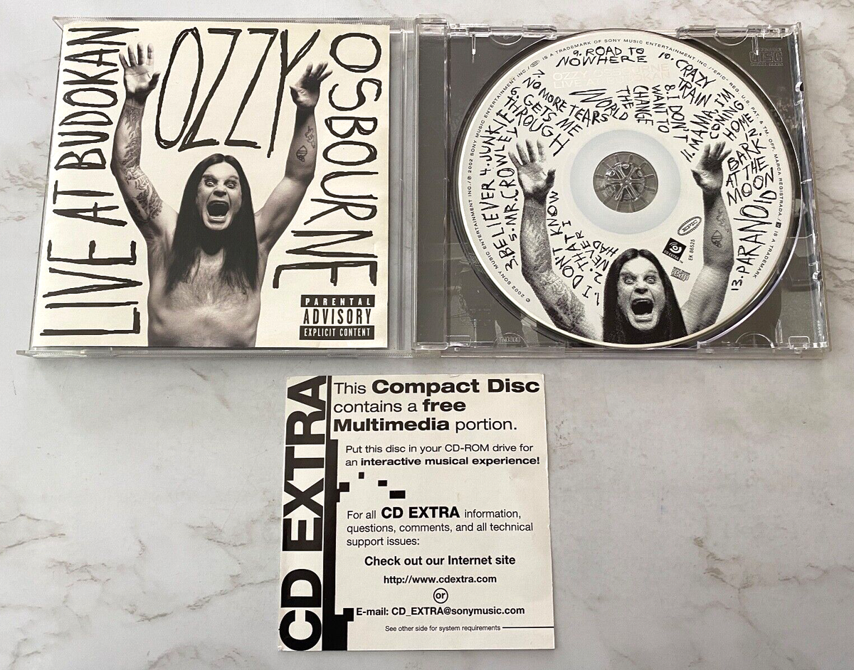 レア 匿名 CD【OZ DAYS LIVE '72-'73 Kichijoji】 Ozzy Osbourne Live At Budokan CD ORIG 2002 Epic EK 86525 w