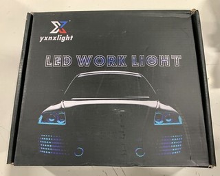 yxnxlight LED Work Light Amber Yellow