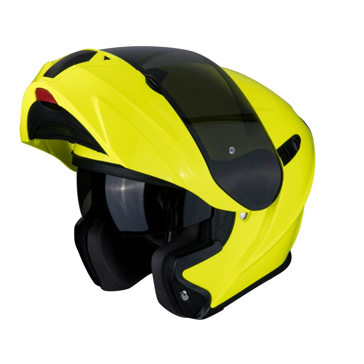 Helmet Modular Scorpion Exo 920 Solid Yellow Fluo Size XXL