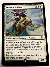 MTG Magic The Gathering Commander 2018 Celestial Archon Rare LP