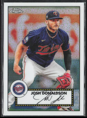 2021 Topps Josh Donaldson TC52-5 1952 Redux Chrome | New York