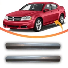 Steel Outer Rocker Panels 4 Door for Dodge Avenger 2008-2014 New Pair