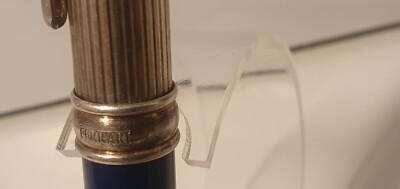 Stylo à Plume Ferrari En Argent Massif 925 Avec Plume Or 14 Carats - Occasion