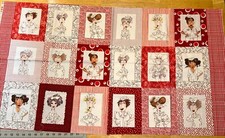Loralie Harris NIFTY NURSES Cotton Fabric Panel 23"x44"