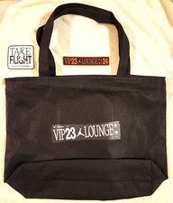 *RARE* Nike Jordan Brand Tote Bag VIP Lounge 23 Black [16"x15"] JB Classic