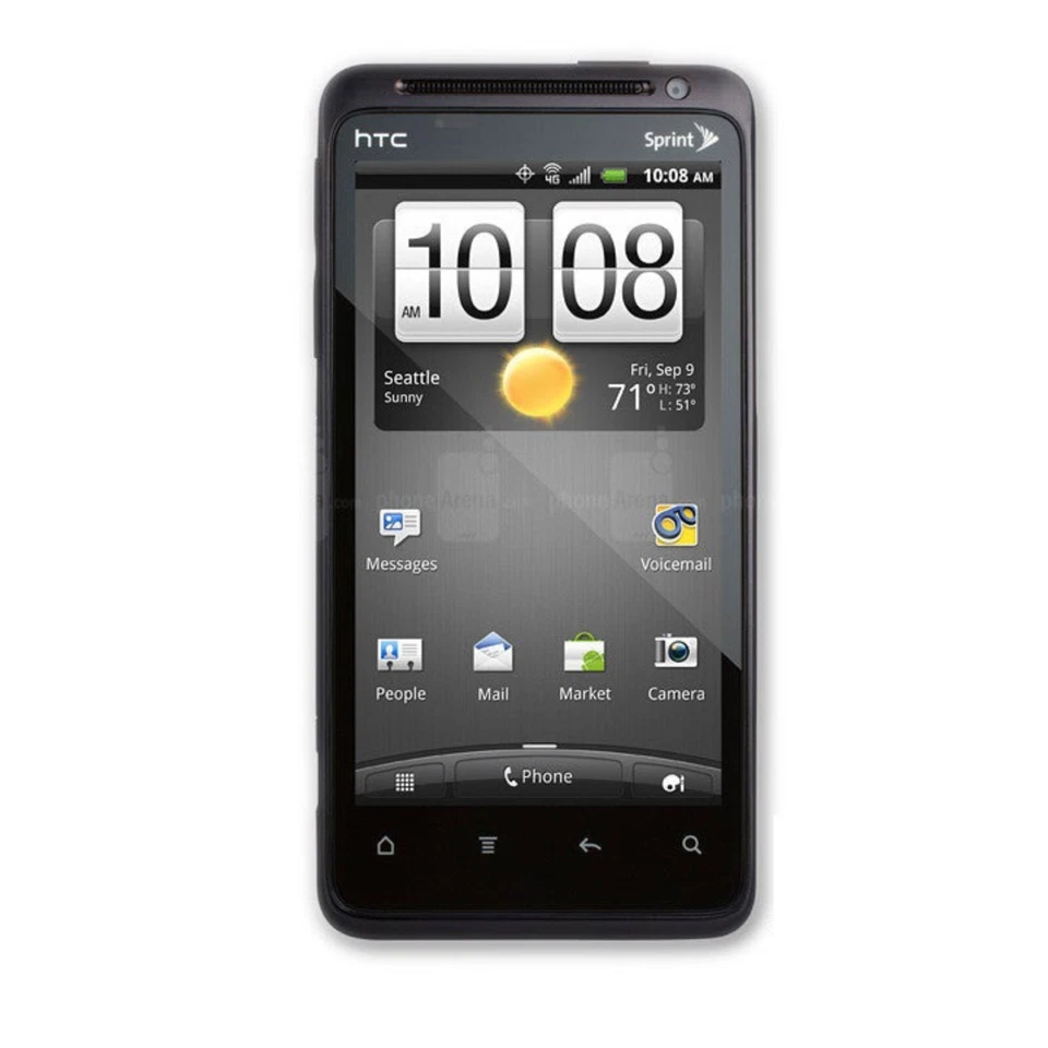 New HTC EVO Design 4G Black 4GB Smartphone Unlocked CDMA/GSM Dual Network BOXED - Image 2 of 2
