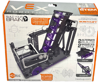 HEXBUG Vex Robotics ScrewLift Ball Machine Construction Set STEM Starter NOS