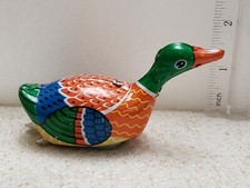 Vintage Mechanical Wind Up Swimming Duck Clockwork Wind Up Toy China