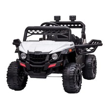   12V Kids Ride On Car Truck with Parent Remote Control LED Lights AUX Port Musi