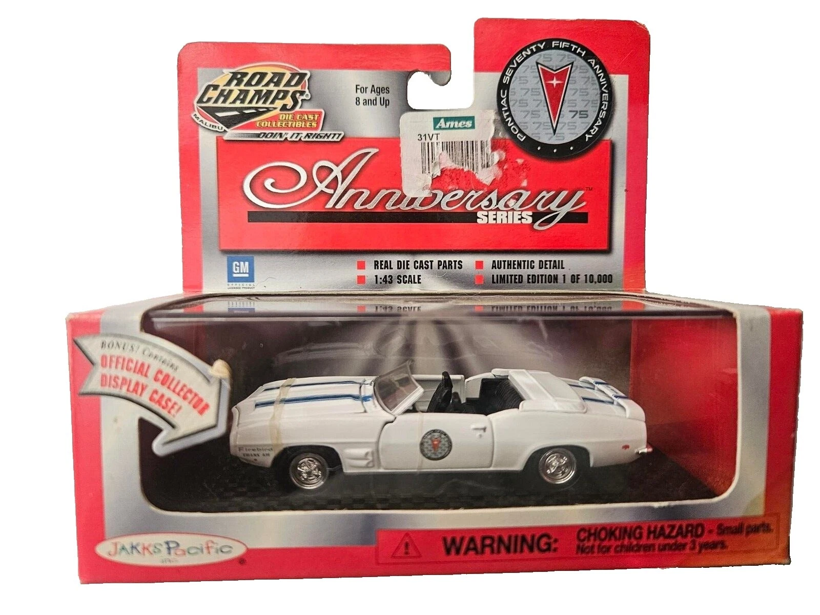 Road Champs Pontiac 1:43 Diecast Cars, Trucks & Vans