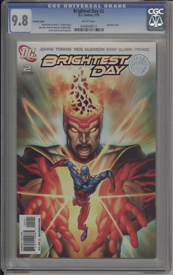 BRIGHTEST DAY #2 - CGC 9.8 - IVAN REIS FIRESTORM AND ATOM VARIANT