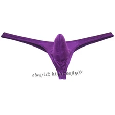 Men Classics T-back Low Rise Thong Underwear Hipster Body Sports G-string Pantis