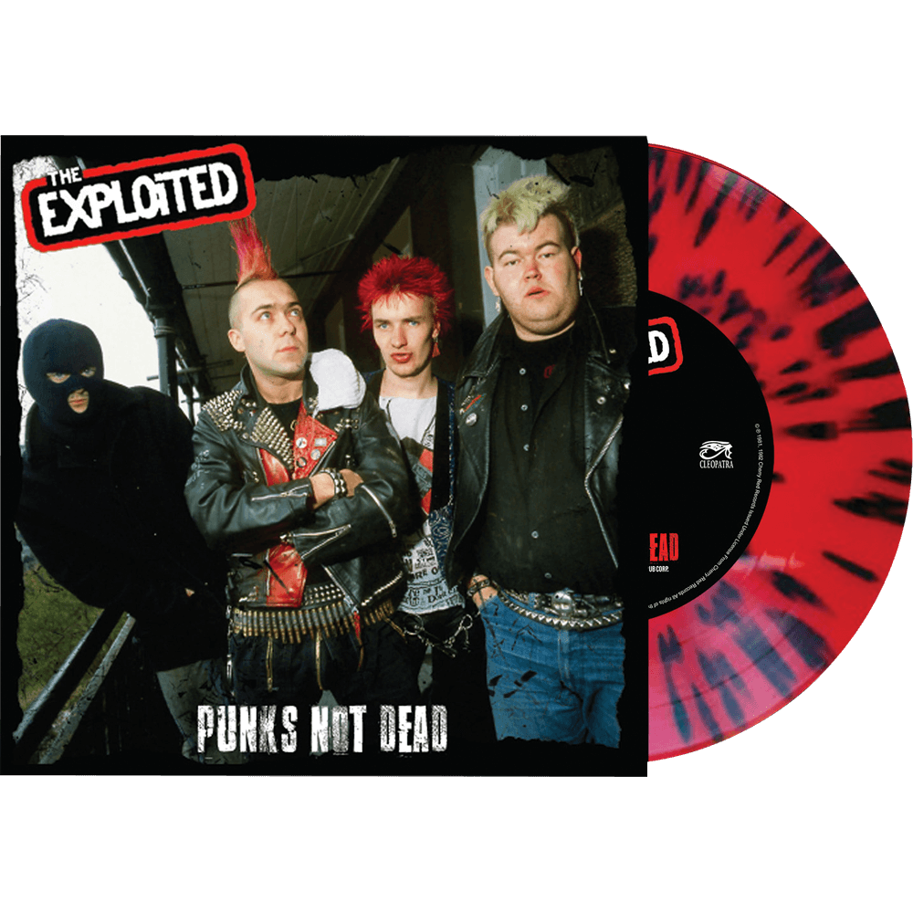 The Exploited - Punks Not Dead (Red Splatter 7