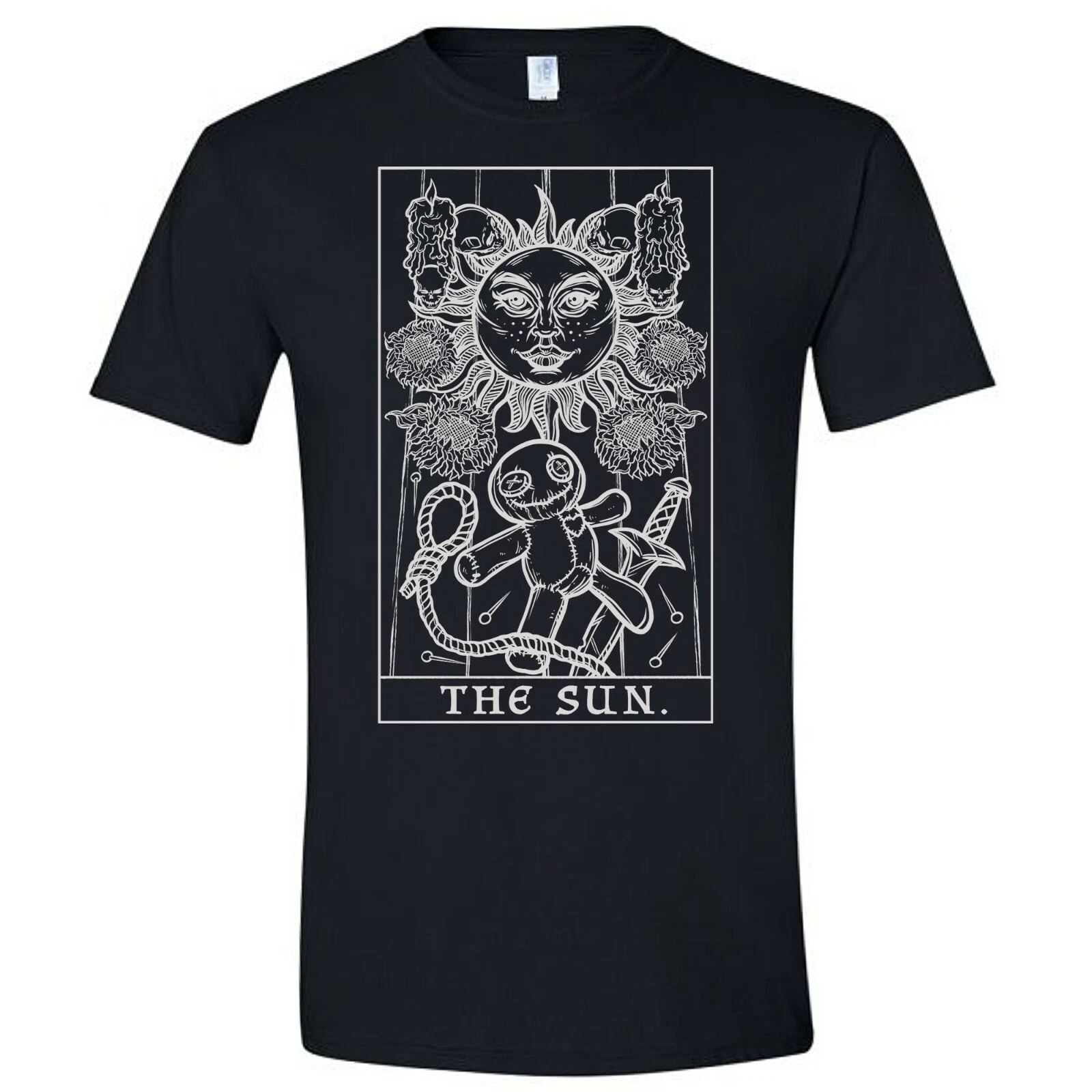 The Sun Tarot Card Shirt New Orleans Voodoo Doll Witchcraft Wicca Wiccan Altar