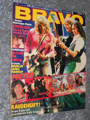 BRAVO Nr. 11 /1980: Marley, BJH, Sandokan, Marianne Faithfull, Wendehals, Drews