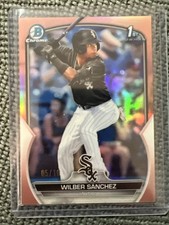 2023 Bowman Chrome Prospects Rose Gold Refractor 1/10 Wilber Sanchez #BCP-6 06gy
