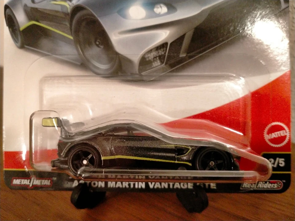 ASTON MARTIN VANTAGE GTE HOT WHEELS MATTEL 1/64 EURO SPEED CAR CULTURE 2025 - Immagine 2 di 2
