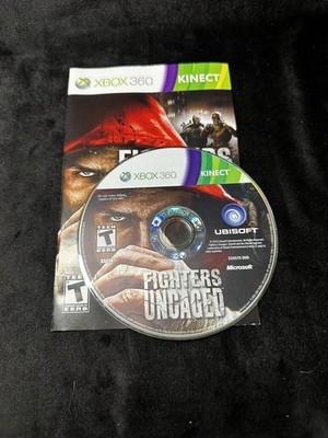 Fighters Uncaged Microsoft Xbox 360 Kinect 2010 Disc & Manuel Ubisoft