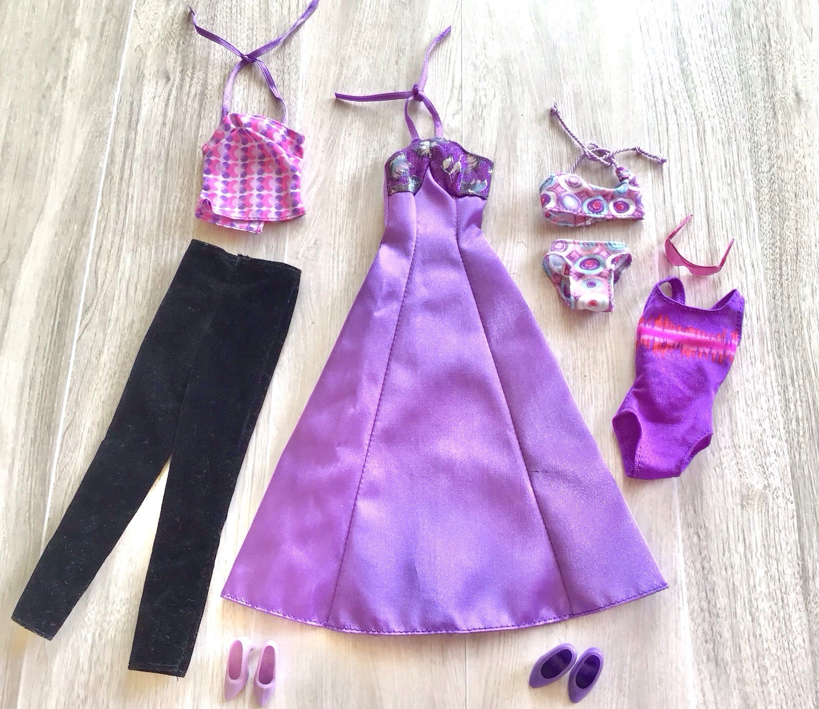 Barbie Doll Clothes & Accessories Lot Assorted 2000s Vintage