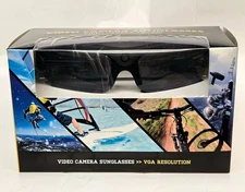 Action Video Cameras 480p Video Recording Sunglasses (Matte Black) NEW