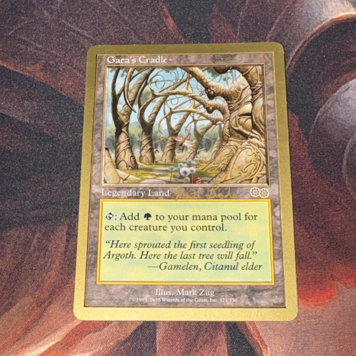 Gaea's Cradle Magic: The Gathering Urza's Saga Colorless