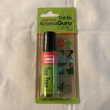 Aroma Guru Tea Tree Essential Oil Roll-On 0.27 Fl Oz Aromatherapy Easy To Apply