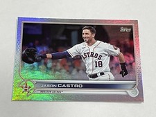2022 Topps Baseball Rainbow Foil #368 - Jason Castro - Houston Astros