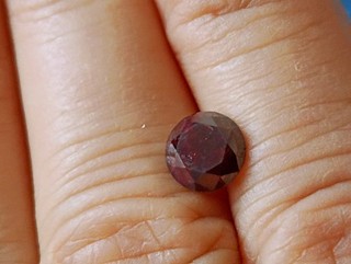 HUGE CHERRY RED NATURAL DIAMOND EARTH MINED 2.35 CT SEE VIDEO LOOSE ROUND