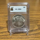 1921 Morgan Silver Dollar ICG MS62