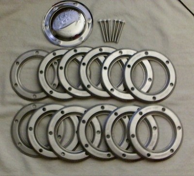 Set 5'' Zoll ''Ø 125mm'' 12 Prallbleche;  Endkappe; 6 Zollschrauben von SuperTrapp