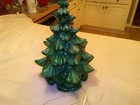 Vintage Atlantic Mold Scroll Base Lighted Christmas Tree 12''-17t — photo 3
